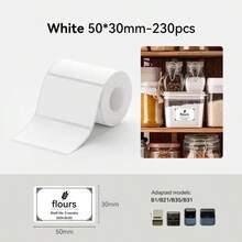 Niimbot Labels & Stickers White/Colour/Transparent/Cable Self-Adhesive Waterproof Labels Compatible With B1/B21/B3S/B21PRO Printers Pricing/Labelling/Identification Suitable For Home Offices & Small Businesses - View 9