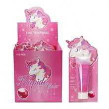 Tinte temporal para el cabello: Disponible en varios colores y tamaños, 50 ml por botella, opciones de 1 pieza o 12 piezas disponibles, tinte para el cabello que cambia de color. - Rosa - Ver 5