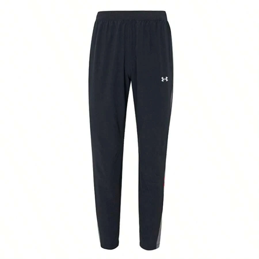 Under Armour Men's UA Rival Wvn Windbreaker Pants Comfortable Daily Commute Outdoor Sports Casual Long Pants 1390150-001 - Black - View 1