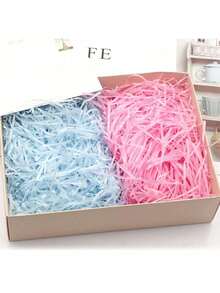 20g/Pack Raffia Paper Shreds, Crinkle Paper Filler For Valentine's Day Gift Box, Christmas Present Box Decoration (30 Color Options) - Raffia - View 7