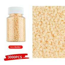 Bộ 3000 hạt Perler màu cam 2.6mm, thích hợp cho bộ dụng cụ làm đồ thủ công bằng hạt, nghệ thuật DIY sáng tạo và đồ thủ công mỹ nghệ, hạt chất lượng cao, mịn, món quà lý tưởng cho các dự án nghệ thuật DIY, hoàn hảo cho người mới bắt đầu và người có sở thích. - Hạt ghép hình 2,6mm - Xem 11