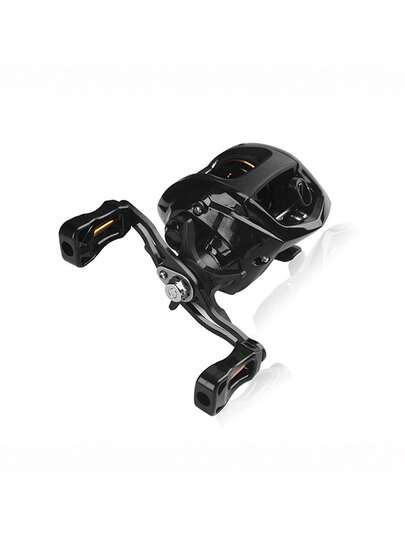 Pro Max Low-Profile Baitcast Reel, Casting Reel Type, 6.3:1 Gear Ratio, Max Drag 8kg, 12+1 Bearings, 5 Magnetic Brakes. It Features A Compact Structure, Powerful Line Retrieve, And Precise Lure Control. Left/Right Hand Casting Reel, Baitcast Reel, Fishing Line Reel, Magnetic Brake, Anti-Explosion Fishing Reel. An Essential Fishing Tool For Storage.