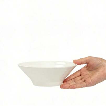 This Ceramic Japanese Ramen Bowl/Kitchen Salad Bowl Is Finely Crafted, Dishwasher , And Easy To Clean.