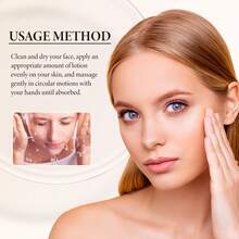 OUHOE Bee  Leche Facial, delicada, suave, ligera, hidratante, nutritiva, suave, agradable para la piel e hidratante, cuidado facial diario - por defecto - Ver 6