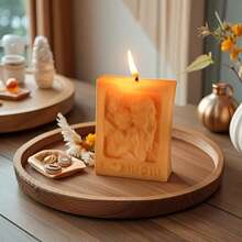 母亲节礼物，1件装“我爱妈妈”造型硅胶模具，可用于制作蜡烛、石膏、黏土、肥皂树脂等，手工制作艺术品，易于脱模，可重复使用 - 粉紅色-我愛媽媽 - 查看 5