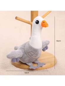 15厘米可爱鲨鱼毛绒玩偶吊坠 - 表情滑稽的柔软神话生物毛绒玩偶，送给孩子、动漫迷和爱恶作剧的人的绝佳礼物 - 彩色 - 查看 5