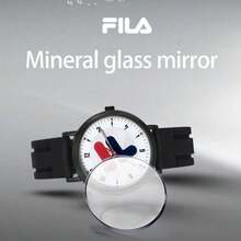 FILA 38-6544 大Logo硅胶石英表 38毫米表盘 30米防水 学生情侣运动腕表 - 均碼 - 查看 7