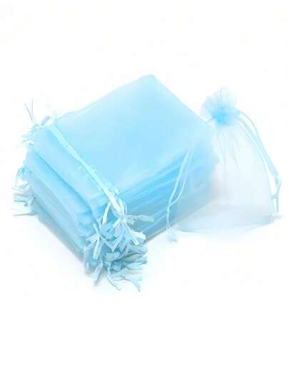 5/10/20/50/100个装 多色时尚礼品包装袋，礼品袋，家居日用品，尼龙收纳袋，节日派对用品，婚礼用品，礼品装饰包装，小型包装袋