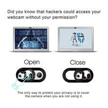 3pcs Ultra-Thin Webcam Cover Slide - Cute Panda Webcam Cover Suitable For Laptop, Tablet, Computer, Smartphone, Protect Your Privacy And Security, Strong Adhesive - Multicolor - View 7