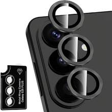 1pc Compatible With Samsung Galaxy S26/S26 Ultra/S26 Plus CD Pattern Rear Camera Lens Protector Tempered Glass S26 Series Metal Ring Camera Lens Film, Easy Installation Positioning Lens Film Camera Protector Protective Pad Black Multicolor Silver Blue Purple Camera Lens Cover - Multicolor - View 23