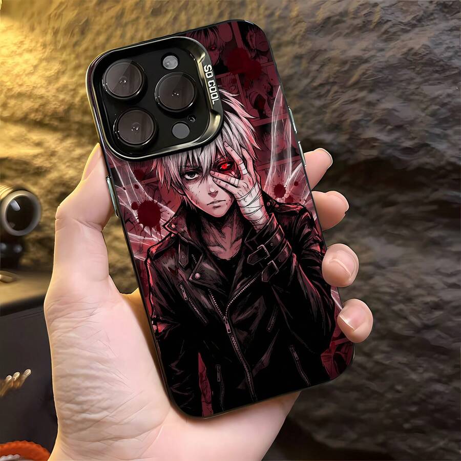 Estuche para teléfono con diseño gráfico de ángel oscuro Compatible con estuches para teléfonos   17  16 Pro Max  15 Pro Max  13 y  12 Hecho de material de TPU, diseño nuevo y elegante que brinda protección contra golpes y caídas Un gran regalo para familiares, amigos, seres queridos, novios/novias y para días festivos y aniversarios - Negro - Ver 1