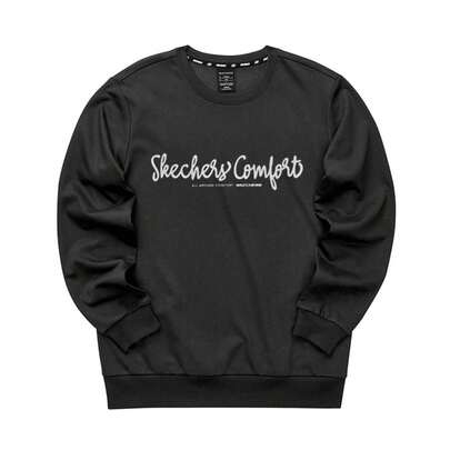 Skechers New Fleece Lined Crew Neck Pullover Sweatshirt For Training, Casual & Sports