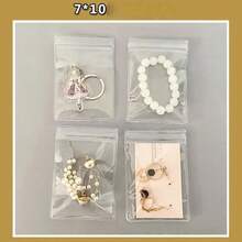 PVC Transparent Jewelry Storage Bag, High-Quality Thickened Self-Sealing Bag Suitable For Jewelry And Earrings, Anti-Oxidation - Multicolor - View 6
