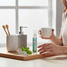 EverlyX Xịt thơm miệng Cosmi Premium Alito Fresco hương bạc hà mát lạnh - Xịt thơm miệng hương bạc hà mát lạnh giúp hơi thở thơm mát tức thì, thiết kế nhỏ gọn lý tưởng để mang theo trong ví hoặc túi quần - Sử dụng hàng ngày tiện lợi cho cảm giác tươi mát tức thì - ✅ Giao hàng đến Tây Ban Nha trong 24/48 giờ - cây bạc hà - Xem 2