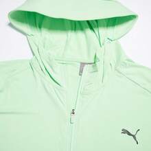 Puma 轻便休闲亲肤连帽夹克，男女皆宜的春夏运动外套 - 薄荷綠 - 查看 3