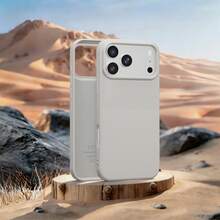 Minimalist Gray Phone Case Compatible With IPhone 17 Pro Max/17 Pro/17/16 Pro Max/16 Pro/16/16 Plus/15/15 Pro Max/15 Pro/15 Plus/13/14 Pro Max/13 Pro/13 Pro Max/14 Pro/14 Pro Max/14 Plus, Soft Shell, Creative Design For Men And Women - Gray-hot - View 3