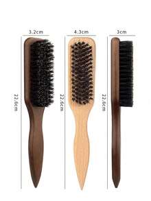 猪鬃顺滑梳 - 抚平毛躁，驯服蓬乱 - 柔软顺滑的梳子，打造光滑马尾辫、发髻和精致造型 - 适合细软/中等发质的男女使用 - 多色 - 查看 11