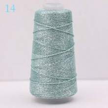 50g Gold & Silver Metallic Hollow Yarn, Handmade Knitting Yarn For DIY - Multicolor - View 19