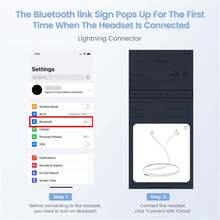 Wired Earphones With Lightning Connector, Plug And Play, Built-In Microphone And Remote Control, Compatible With IPhone 14/13/12/11/XR/XS/X/8/SE/Pro/Pro Max And All IOS Devices, Noise Cancelling In-Ear Headphones - View 9