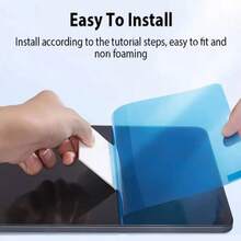 High Definition, High Transparency, Anti-Scratch, Anti-Drop, Full Screen Coverage, Strong Anti-Fingerprint, Sensitive Touch, PET Film, Screen Protector Soft Film, Compatible With IPad (Air4/5/6)/(7/8/9/10th Gen)/ 11 1A16(2025)/ Air 11-Inch(2026)/ 12 11-Inch(2026) - Clear - View 9