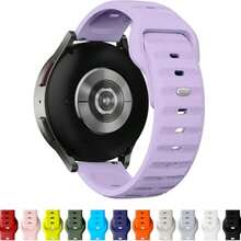 Dây đeo silicon thể thao 20/22mm tương thích với Samsung Galaxy Watch 4 5 Pro 40mm 44mm 45mm 42/46mm. Vòng đeo tay Active 2 tương thích với GT2/3 Pro. - Garmin Vivoactive 6/5/3/ - Xem 14