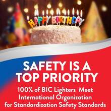 BIC Mini Lighter, Fashion Collection, Assorted Unique Designs, Pack Of 8 - 白色 - 查看 4