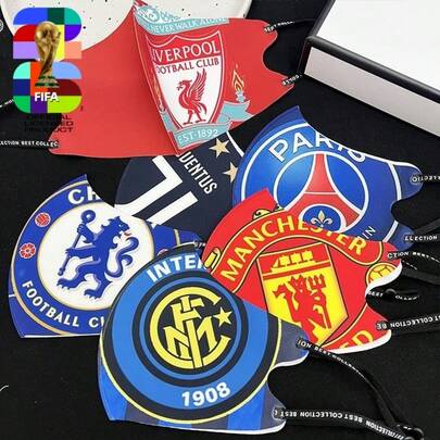 FIFA FIFA 1 PC 2022 Qatar World Cup FI FA Trophy And La'eeb Mascot Dual-Theme Peripheral Keychain & Ornament, Made Of Resin And Metal Alloy Material, Exquisitely Realistic 3D Replica Shape, Rich Color Not Easy To Oxidize And Fade, Delicate Workmanship Without Burrs