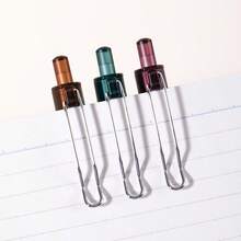 3pcs/Box Neutral Pens, Muted Tones, Minimalist Elegant Business Writing Pens, Student Stationery Multi-Functional Minimalist Exam Writing Pens - Gel Pen - View 8