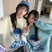 Women Coats - Blue - View 2