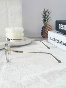 MELINDA FASHION Round Eyeglass Frames For Women - C9 castanho] - 查看 4
