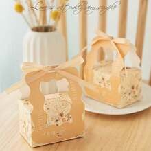 10个/包 婚礼派对礼品糖果盒，高端新款纸盒，纪念礼品盒，适用于各种节日和周年纪念日 - 查看 6