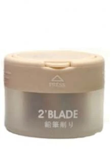 儿童粗细杆文具，双孔塑料削笔器带盖 - A - 查看 5