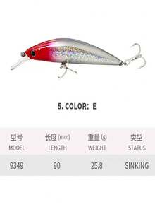 Mồi giả bơi cứng chịu lực cao 110mm, 26g/0.92oz, mồi câu cá biển chịu lực cao, mồi câu cá hồi, mồi câu mini. - Nhiều màu - Xem 12