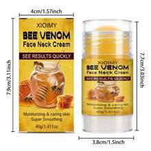 Xioimy 40克蜂毒颈面霜，富含胶原蛋白和透明质酸，滋润肌肤，减少皱纹，令肌肤更显年轻，适用于面部和颈部。 - 黃色 - 查看 9