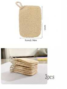 1/3/5/10/15/20 件装天然海绵洗碗刷 - 可重复使用不刮伤厨房海绵，高品质浴室、厨房和家居清洁海绵，经久耐用，温和清洁碗、锅、平底锅、厨房用具，符合人体工程学设计，天然纤维海绵，丝滑淋浴，丝滑沐浴，浴室配件，清洁工具，马桶刷，厨房配件 - A - 查看 13