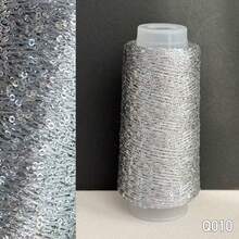 50g Sequin Yarn Shiny Sequin Thread For Hand-Knitting, Handcraft DIY Clothing, Bags, Hats And More - Multicolor - View 28