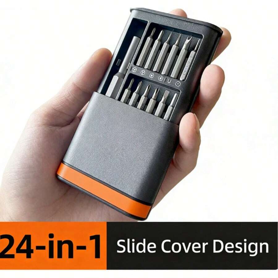 1 Set Multi-Functional Screwdriver Tool Kit, Professional Repair Tools For Smartphones, Laptops, Watches, Glasses, High Hardness Durable Bits, Comprehensive Specifications To Meet Various Disassembly Needs, Suitable For Phone Repair, Computer Assembly, Watch Adjustment, Glasses Maintenance, Appliance Inspection, Ideal For Repair Technicians