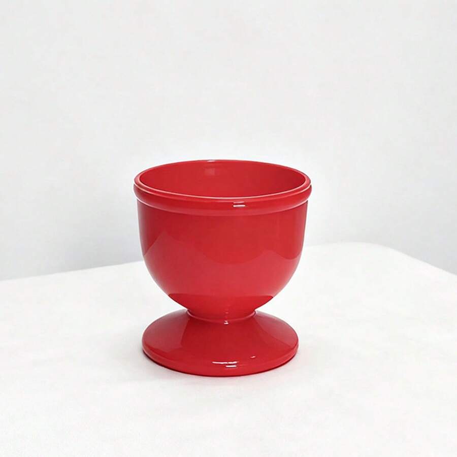 Bộ 8 ly nhựa đựng trứng, giá đựng trứng, ly rượu nhỏ, kệ đựng trứng, bộ đồ ăn sáng mini, ly rượu tí hon. - Nhiều màu - Xem 1