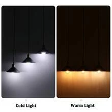 3-Light Industrial Pendant Light Fixture, Adjustable Metal Hanging Lamp, Vintage Pendant Lighting For Kitchen,Restaurant,Dining Room,Cafe(Bulb Not Included) - Sideways - View 5