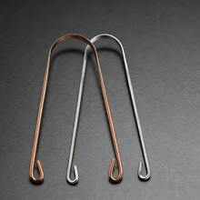 2 dụng cụ làm sạch lưỡi bằng kim loại, dụng cụ cạo lưỡi nhẹ nhàng, cần thiết cho việc chăm sóc răng miệng tại nhà và khi đi du lịch. - Bạc - Xem 8