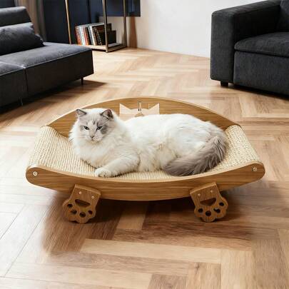 3 In 1 Cat Scratcher Sisal Cat Beds For Indoor Cats Extra Large Scratchers For Cat Scratch Pad For Cats Scratching Board Cat Bed Hammock Lounge