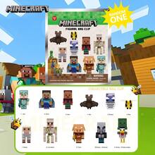 Minecraft 1PC Officially Licensed Cartoon Mystery Bag Collectible Surprise Pack Random One Mini Figures Steve Alex Backpack Buddies Collectible Keychain Bag Charm Themed Gifts Given To Family And Friends During The Festival - Multicolor - View 8