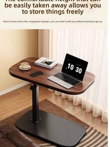 可调节边桌，简约移动咖啡桌，适用于客厅沙发、卧室床头柜 - 彩色 - 查看 6