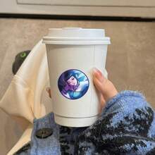 500 miếng dán hoạt hình dễ thương, thích hợp dán lên điện thoại, máy tính, bình nước, hộp quà tặng. - Nhiều màu - Xem 4