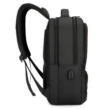 New Backpack For Men, Business Travel Commute Casual Stylish Laptop Backpack - Black - View 6