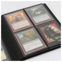 4-Pocket, 160-Pocket Trading Card Collection Album, With PP Sleeves And Binder, Compatible With Game And Sports Cards - Multicolor - View 2