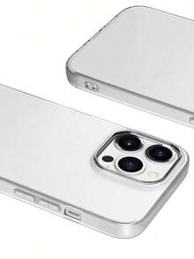 1pc Classic Transparent Full Body Shock-Proof Phone Case, Soft TPU Shell With Large Cutouts, Compatible With IPhone 17, 17 Pro, 17 Pro Max, 16, 16 Pro Max, 15, 14, 13, 11, 13, 14 Pro Max, Waterproof, Shock-Proof, Anti-Fall, Anti-Scratch - Clear - View 5