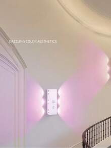 A Human-Sensing Six-Cat Eye Hill Atmosphere Wall Lamp Is The Best Gift For Relatives And Friends - Six-eyed Cat Lamp - View 2