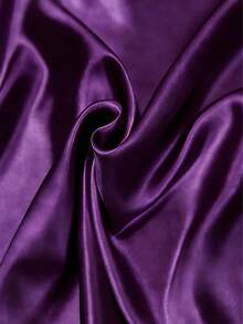 1 tấm vải satin trơn bóng, chất liệu mềm mại, mịn như lụa, thích hợp cho các dự án DIY đám cưới, rèm cửa, khăn trải bàn, quần áo. - nhiều màu - Xem 48