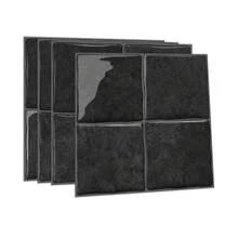 1/24pcs Splash Guard Peel And Stick Subway Tile, 3D Self-Adhesive Wall Tile, Kitchen And Bathroom Backsplash, Waterproof Bathroom Kitchen Sticker, Home Decor - Ideal For DIY Kitchen, Bathroom, Laundry Room, RV And Fireplace - D-pBS-005 - View 10